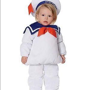 Ghostbusters Stay Puft Marshmallow Man costume 12 to 18 mos. toddler